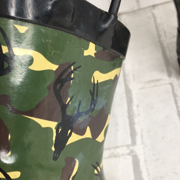 Austin Trading Rainboots Toddler Size 9 Camo *A1 - Picture 5 of 9